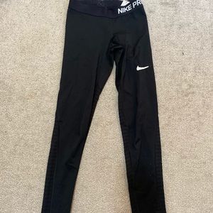 kids nike pro leggings